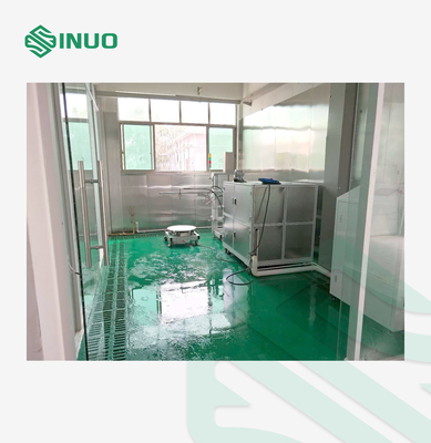 DIN40050-9 ওপেন-টাইপ IPX9K উচ্চ চাপ জল প্রতিরোধের পরীক্ষা সিস্টেম