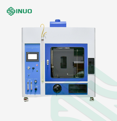 ভালো দাম 500W 50W অনুভূমিক এবং উল্লম্ব শিখা পরীক্ষা চেম্বার IEC60695 অনলাইন