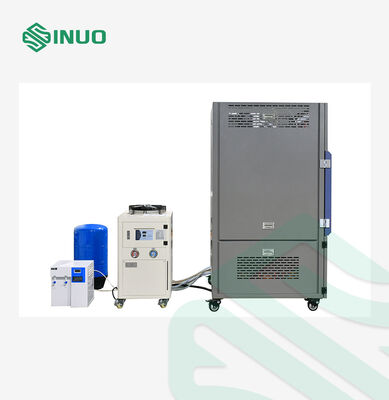 জেনন আর্ক আবহাওয়া পরীক্ষার চেম্বার জল-শীতল জেনন পরীক্ষার চেম্বার