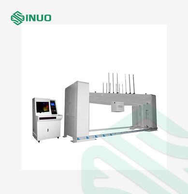 360° মাল্টি-অ্যাক্সিস ঘূর্ণন সহ EV ব্যাটারি ঘূর্ণন পরীক্ষা ব্যবস্থা, PLC ইন্টেলিজেন্ট কন্ট্রোল, এবং EV নিরাপত্তা পরীক্ষার জন্য যান্ত্রিক ক্ল্যাম্পিং