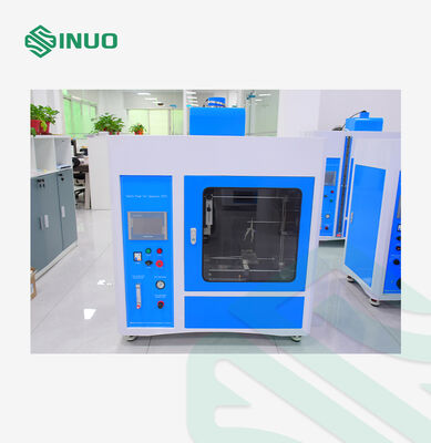 ভালো দাম সুই ফ্লেম টেস্ট চেম্বার 12 ± 1 মিমি সামঞ্জস্যযোগ্য শিখা উচ্চতা, 0 ~ 1000 °C তাপমাত্রা পরিসীমা এবং 7 ইঞ্চি টাচ স্ক্রিন সহ পিএলসি নিয়ন্ত্রণ সহ জ্বলনযোগ্যতা পরীক্ষার সরঞ্জাম অনলাইন