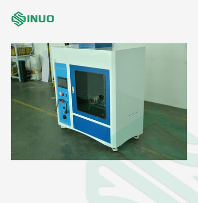 আইইসি ৬০০৬৫ এবং ইউএল৭৪৬এ এর সাথে সঙ্গতিপূর্ণ ৫০০০ ডিগ্রি সেলসিয়াস - ৯৬০০ ডিগ্রি সেলসিয়াস রেঞ্জের ফ্লেমেবিলিটি টেস্টিং ইকুইপমেন্টের জন্য পিএলসি কন্ট্রোল এবং ৭-ইঞ্চি টাচস্ক্রিন সহ গ্লো ওয়্যার টেস্টার