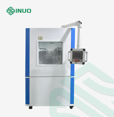 1m3 EV সংযোগকারী টেস্টিং ইকুইপমেন্ট PLC কন্ট্রোল বালি এবং ডাস্ট টেস্ট চেম্বার