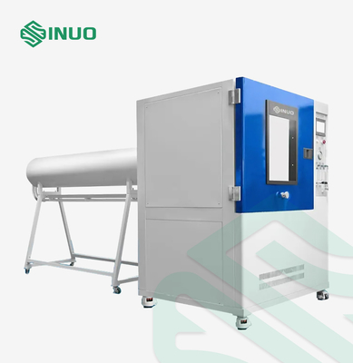 IPX5 IPX6 অনুভূমিক জল প্রবেশ পরীক্ষার সরঞ্জাম পায়ের পাতার মোজাবিশেষ নজল IEC 60529 জল স্প্রে