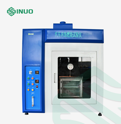 ASTM D5132 EV জ্বলনযোগ্যতা পরীক্ষার সরঞ্জাম অভ্যন্তরীণ উপাদানের জ্বলন পরীক্ষার যন্ত্রপাতি